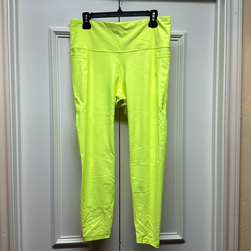 Neon Yellow Leggings